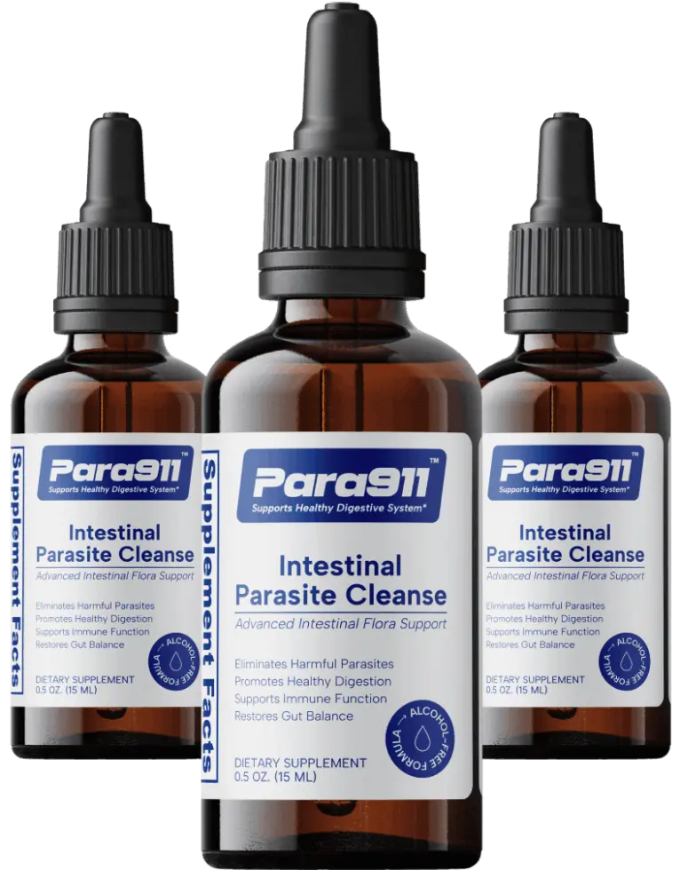 Para911 parasites cleanse drops 3 Bottles